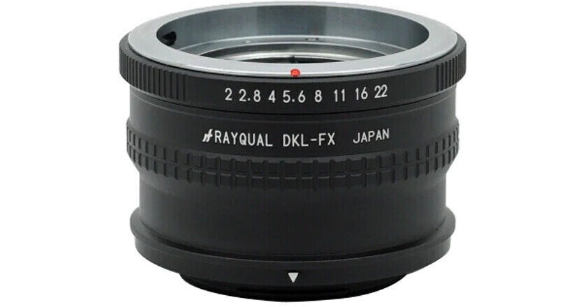 Rayqual Lens Mount Adapter For Exakta Lens To FUJIFILM DKL-FX