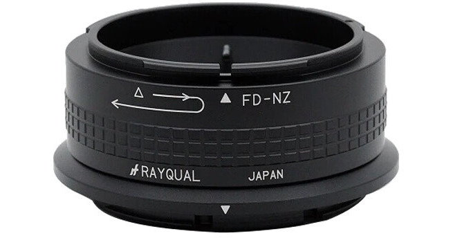 Rayqual Lens Mount Adapter for Canon FD Lens to Nikon Z-Mount Camera