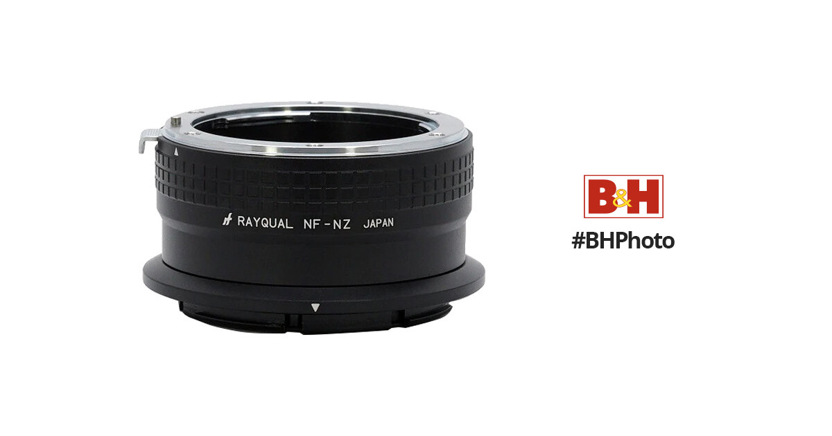 Rayqual Lens Adapter for Nikon F Lens to Nikon Z Camera