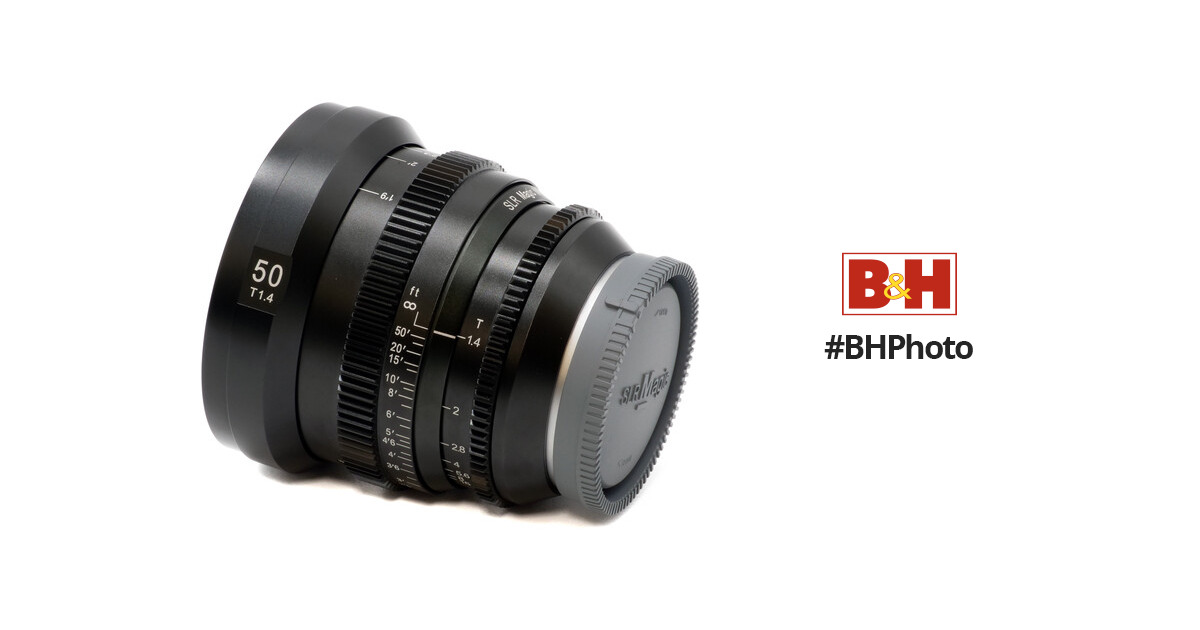 SLR Magic MicroPrime CINE 50mm T1.4 Lens for S35/APS-C (Sony E)