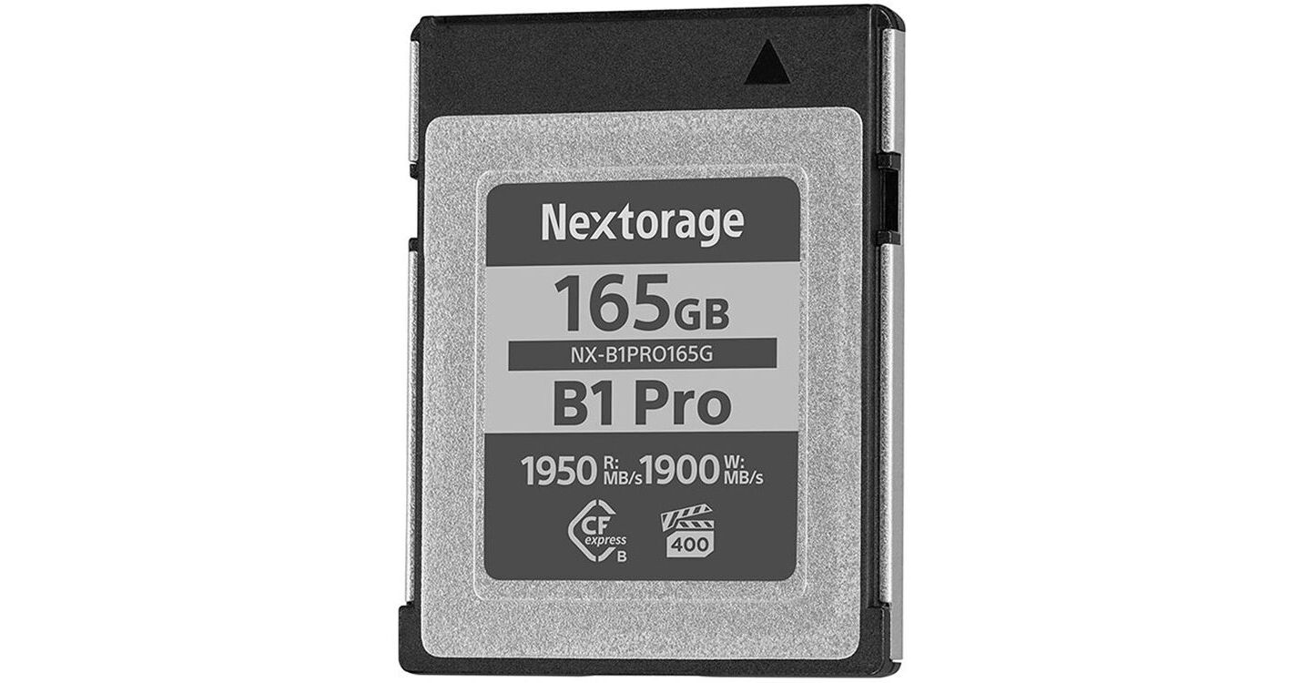 Nextorage 165GB NX-B1PRO Series CFexpress Type B Memory Card