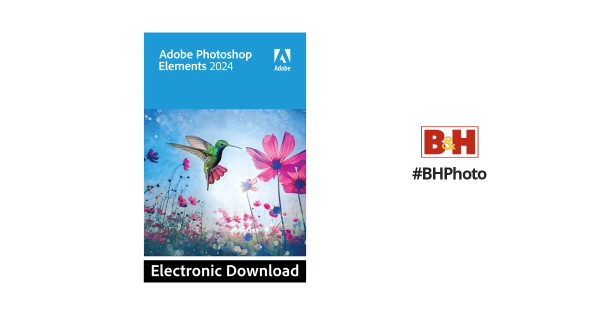 Adobe Photoshop Elements 2024 Premiere Elements 2024, 46% OFF