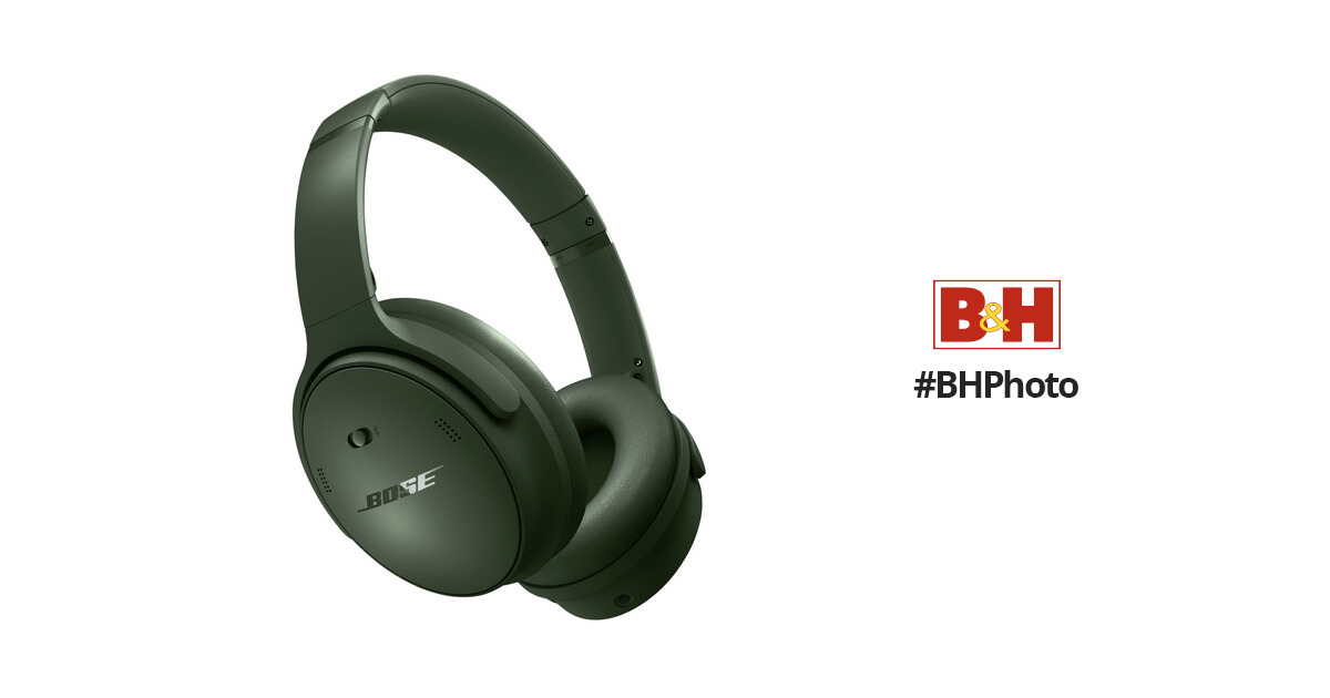 Bose QuietComfort Wireless Over-Ear Active Noise Canceling Headphones  (Limited-Edition Cypress Green)
