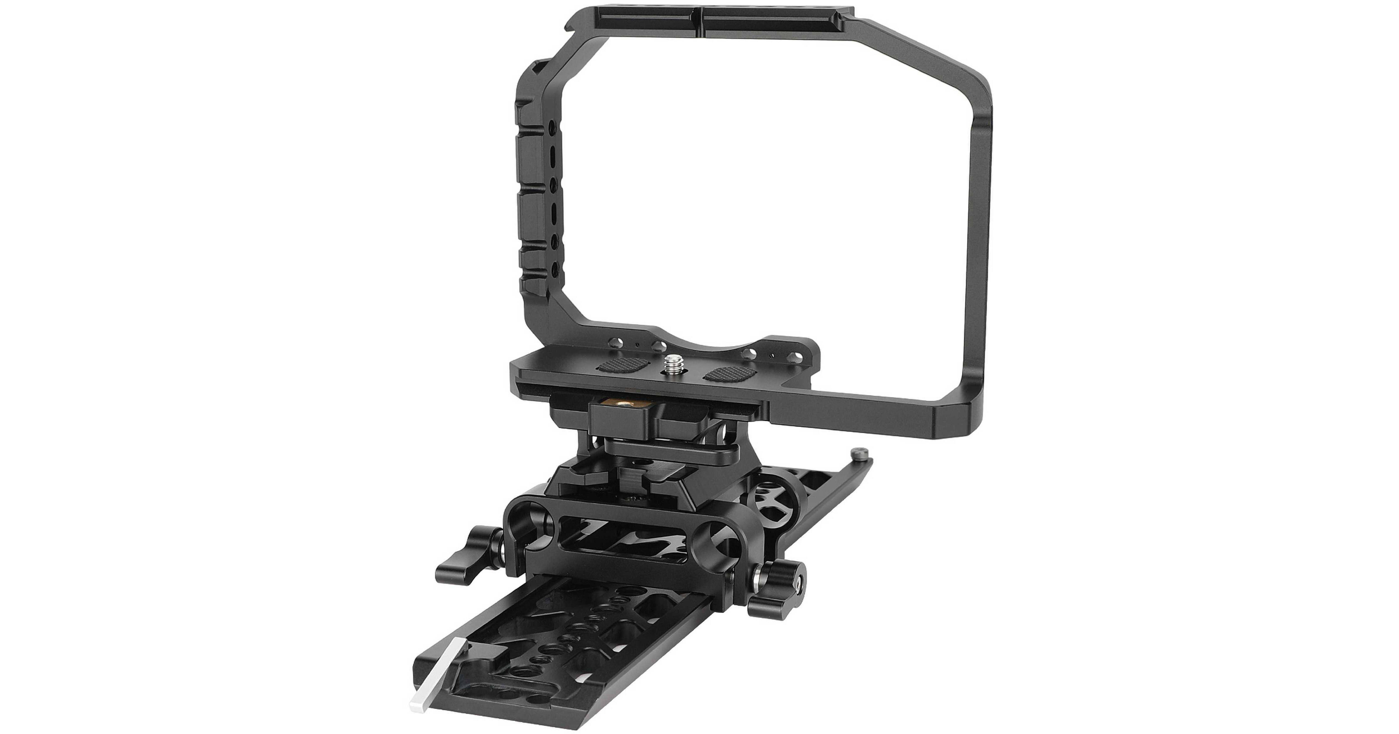 CAMVATE Full Camera Cage with Dovetail/Baseplate Assembly C3371