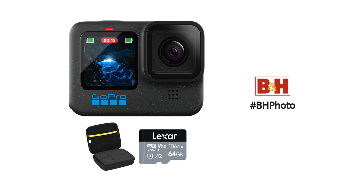 GoPro HERO12 Black Creator Edition Bundle CHDFB-121-CN B&H Photo
