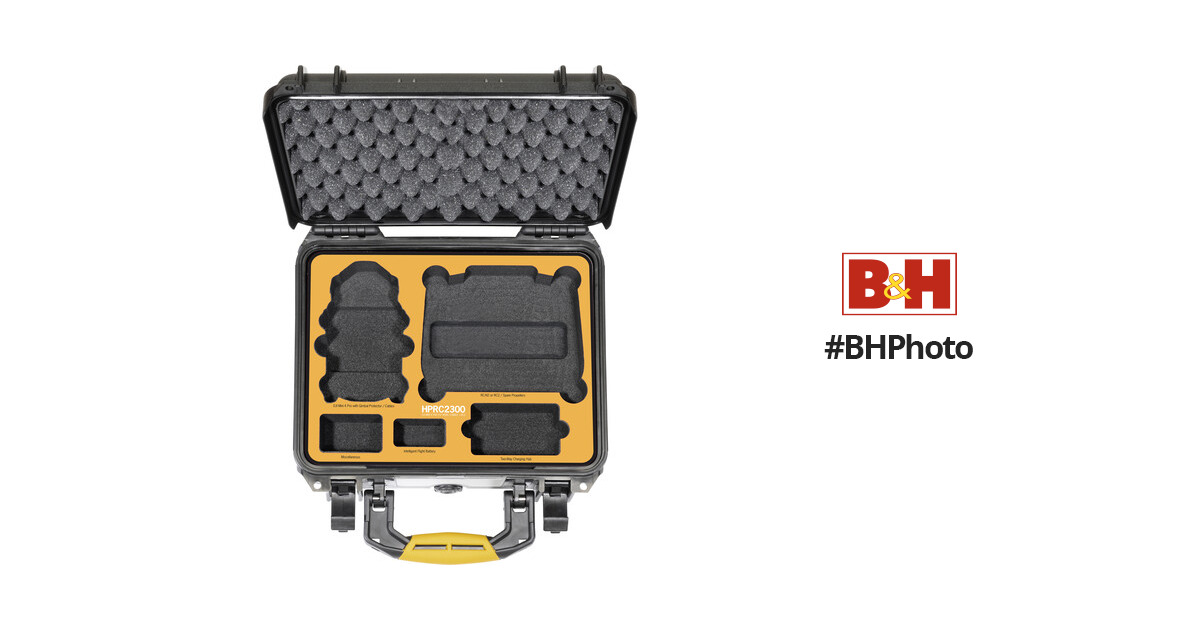 HPRC 2300 Hard-Shell Case for DJI Mini 4 Pro Fly More Combo