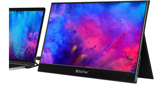 SideTrak Solo 15.6" 4K HDR Portable Monitor STFR4K15BL B&H Photo