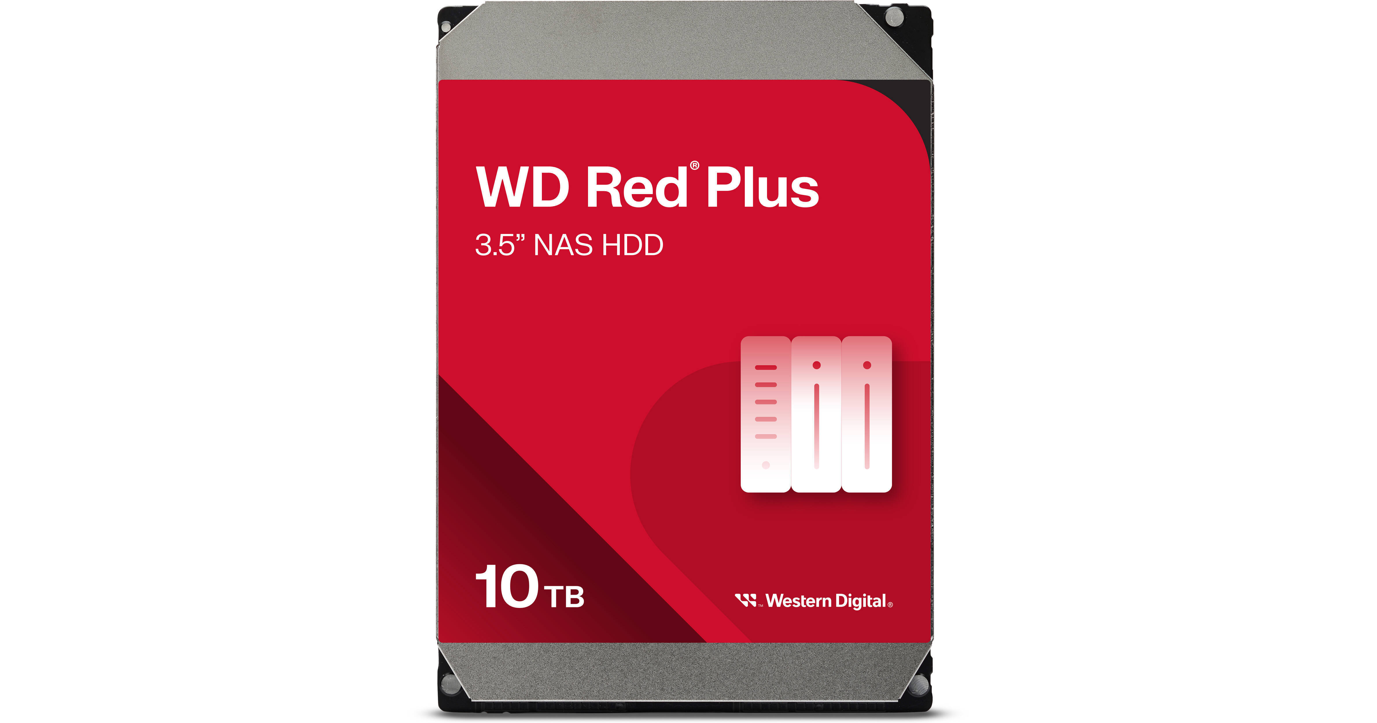 WD 10TB Red Plus 7200 rpm SATA III 3.5