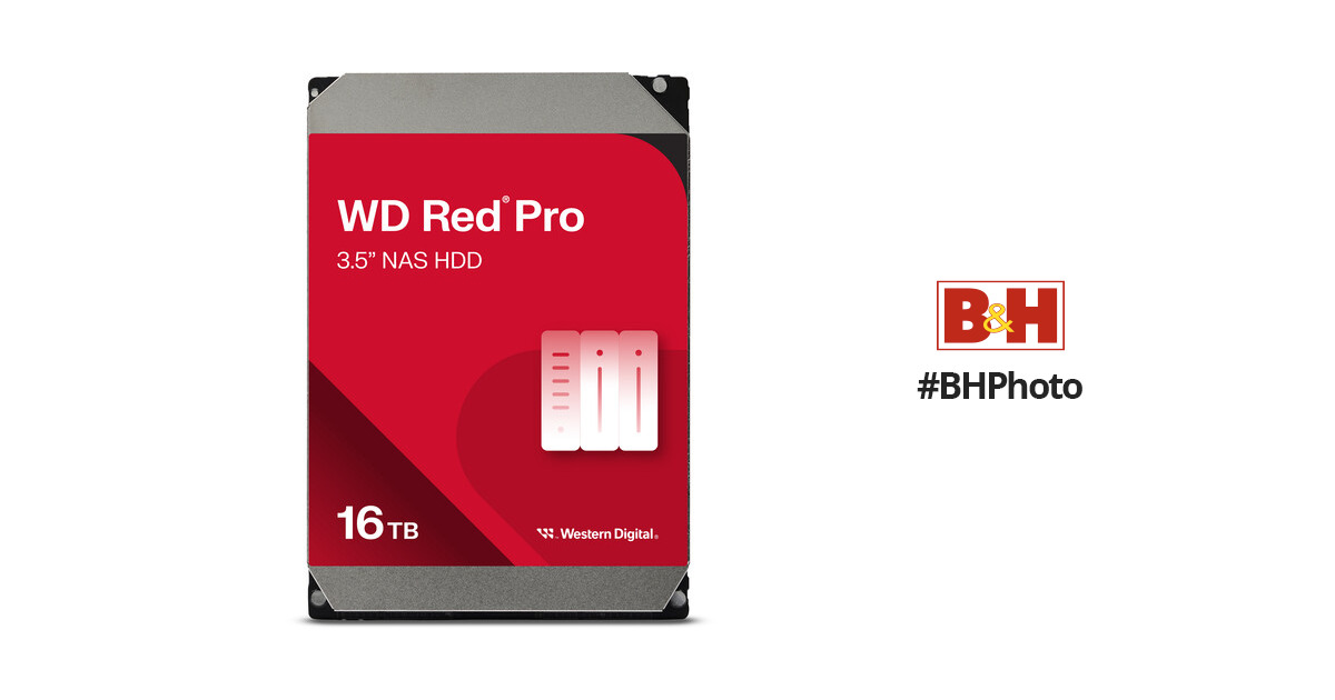 Disque Dur 3.5 16 To Western Digital WD Red Pro 16 To 7200 RPM (WD161