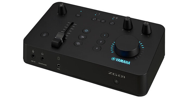 Yamaha ZG01 Gaming Mixer ZG01BL B&H Photo Video