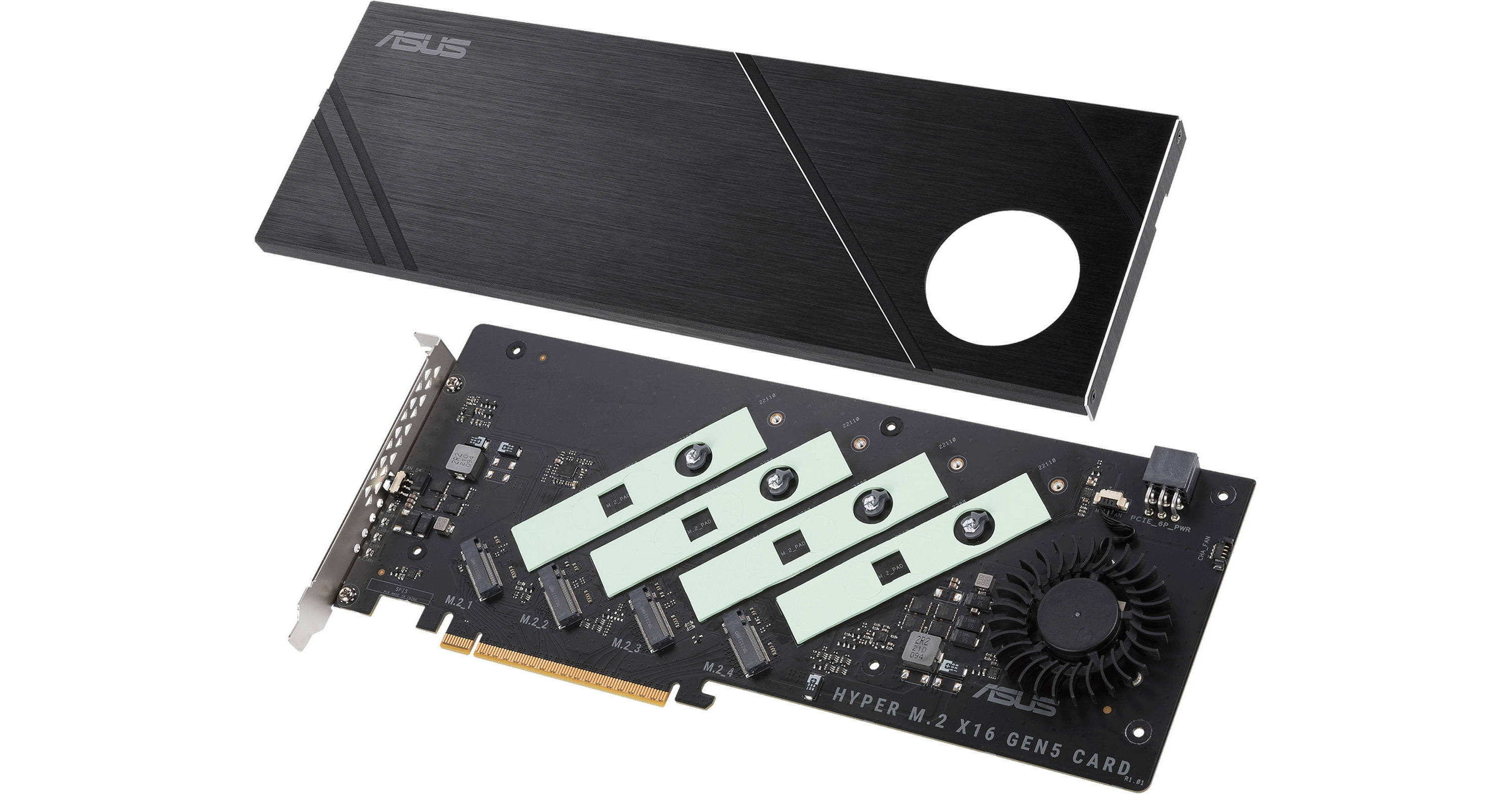 Asus hyper m 2 x16 gen5 card hyper m 2 x16 gen5 card b h photo