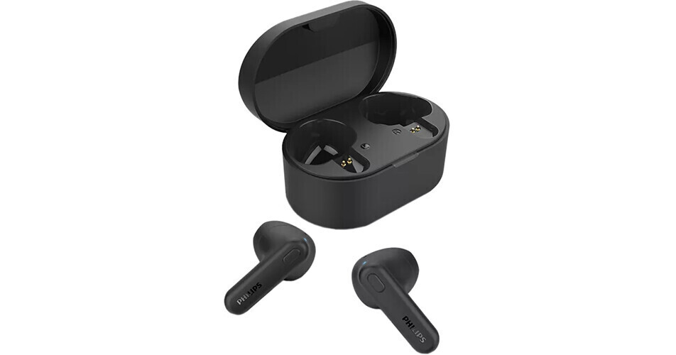 Philips TAT1138 True Wireless Earbuds (Black) TAT1138BK/00 B&H