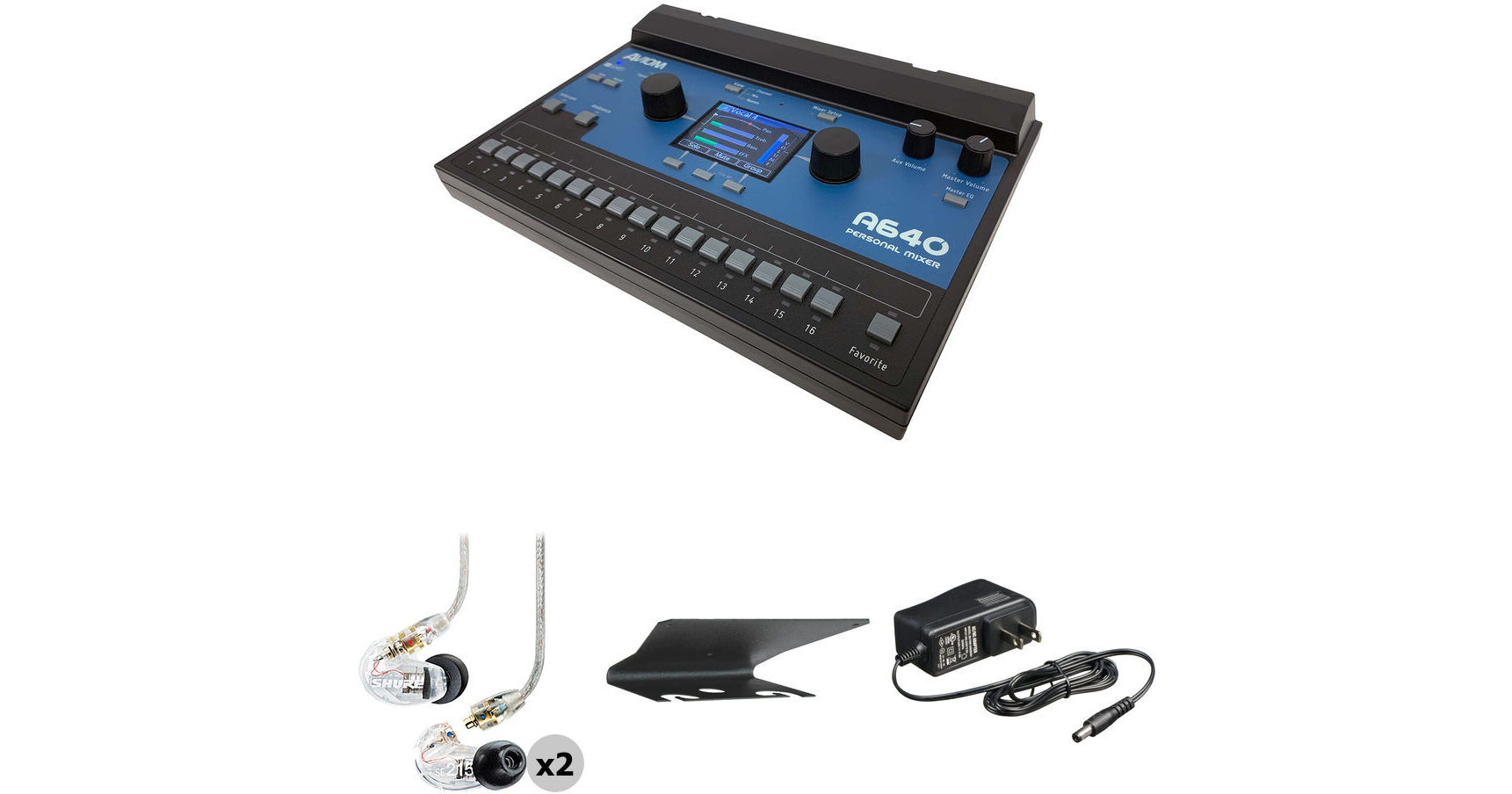 Aviom Aviom A640 Personal Digital Monitor Mixer Kit with