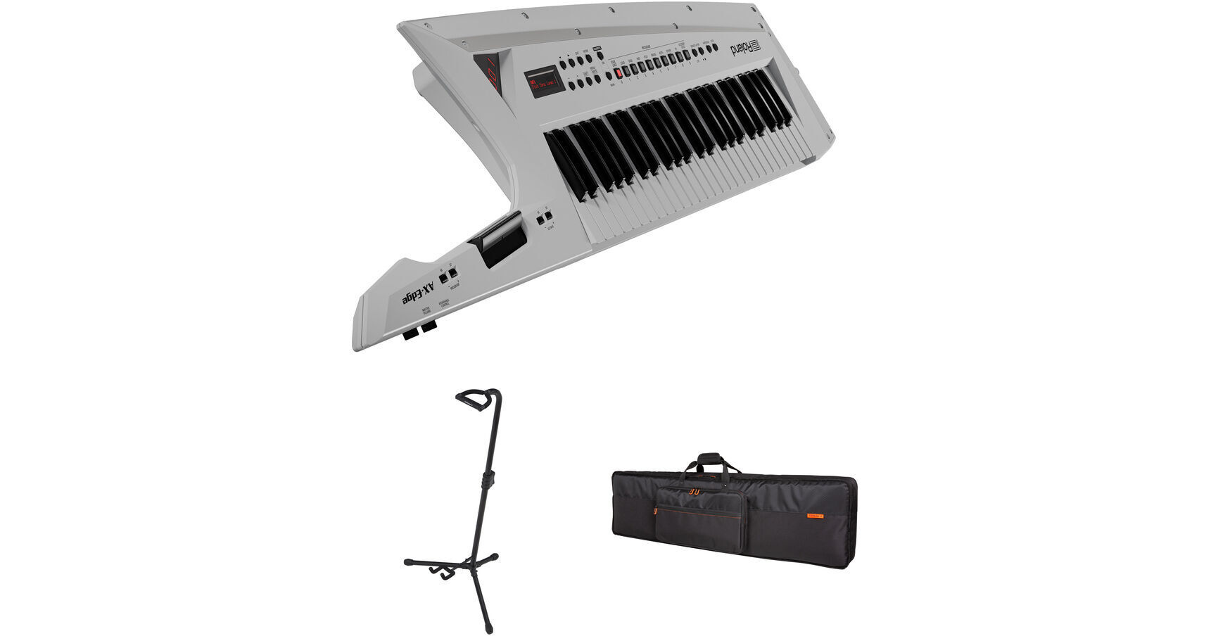 Roland AXEdge 49Key Keytar Synthesizer Kit with Stand and Bag
