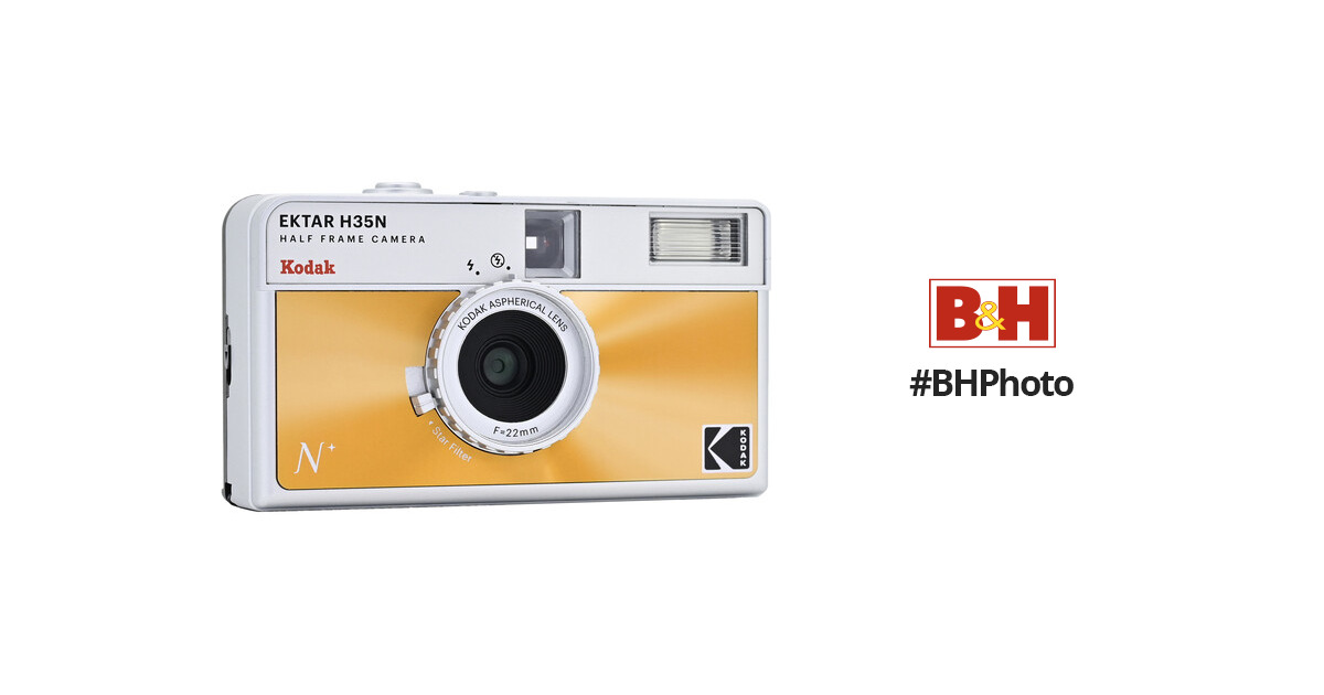 Kodak Ektar H35N Half-Frame Film Camera (Glazed Orange) RK0305