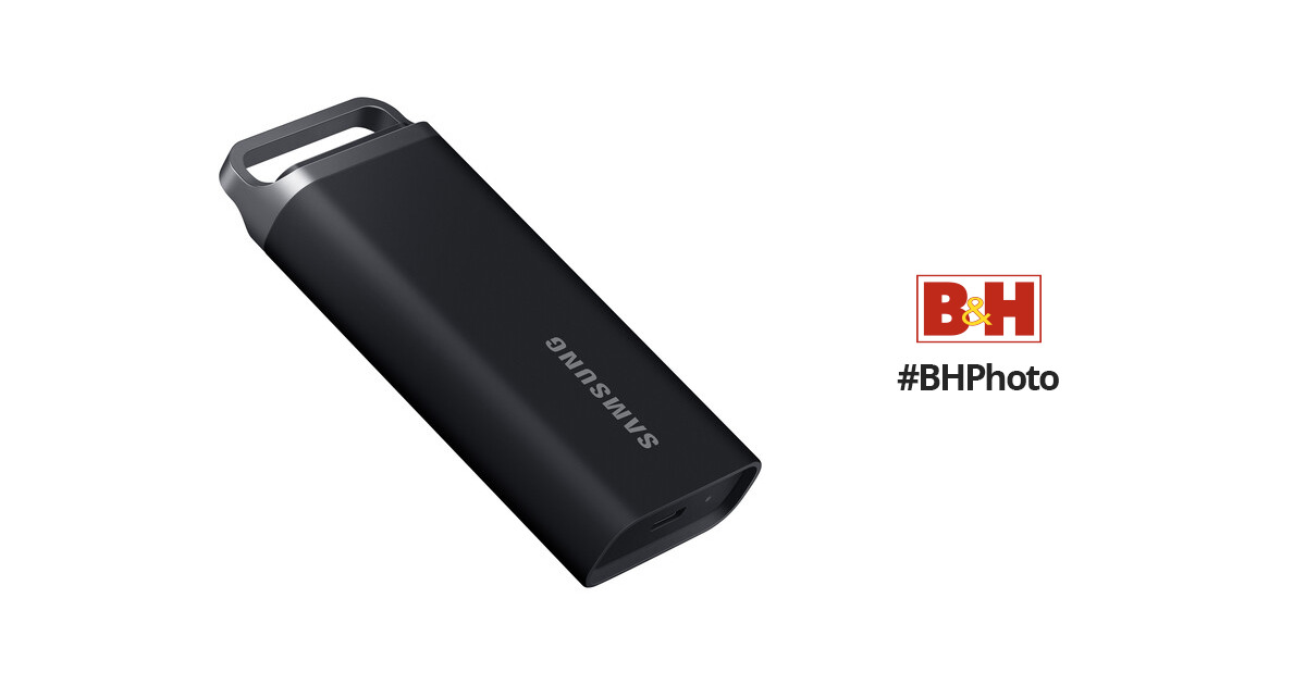 Samsung 4TB T5 EVO USB 3.2 Gen 1 Portable SSD MU-PH4T0S/AM B&H