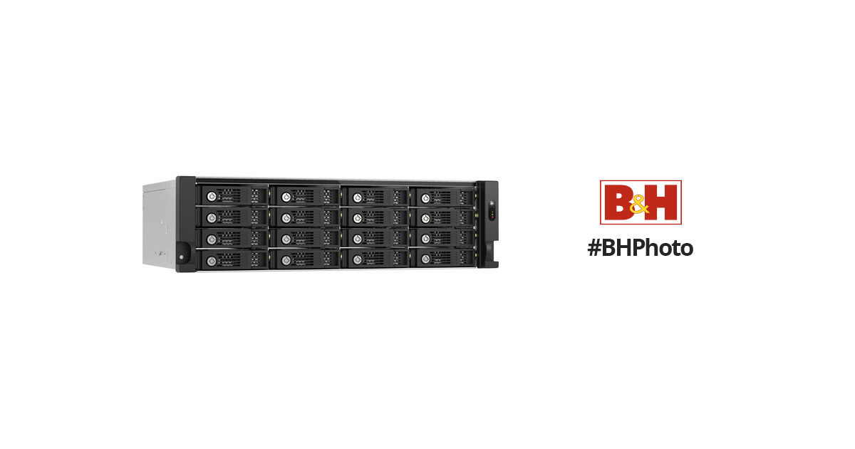 QNAP TL-R1600PES-RP 16-Bay JBOD Enclosure