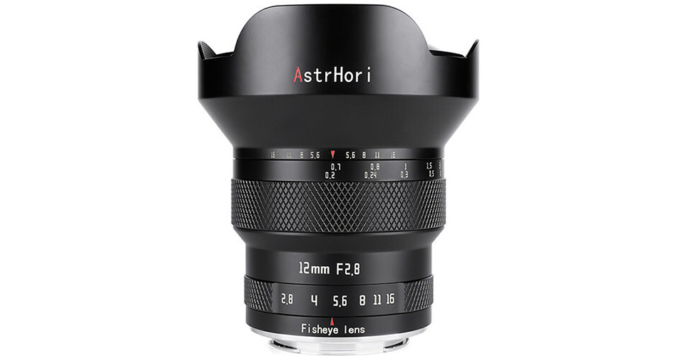 AstrHori 12mm f/2.8 Fisheye Lens (Leica L) A17B-P B&H Photo Video