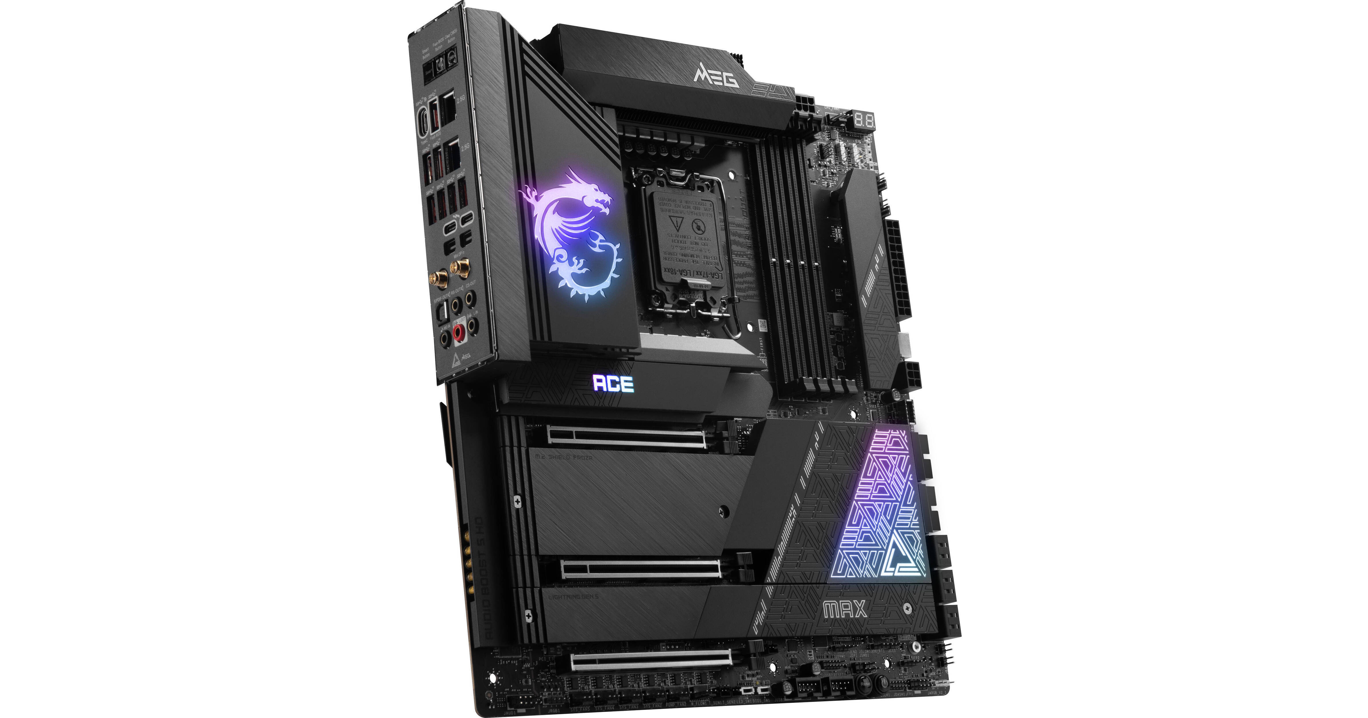 Msi Meg Z Ace Max Lga E Atx Gaming Meg Z Ace Max B H