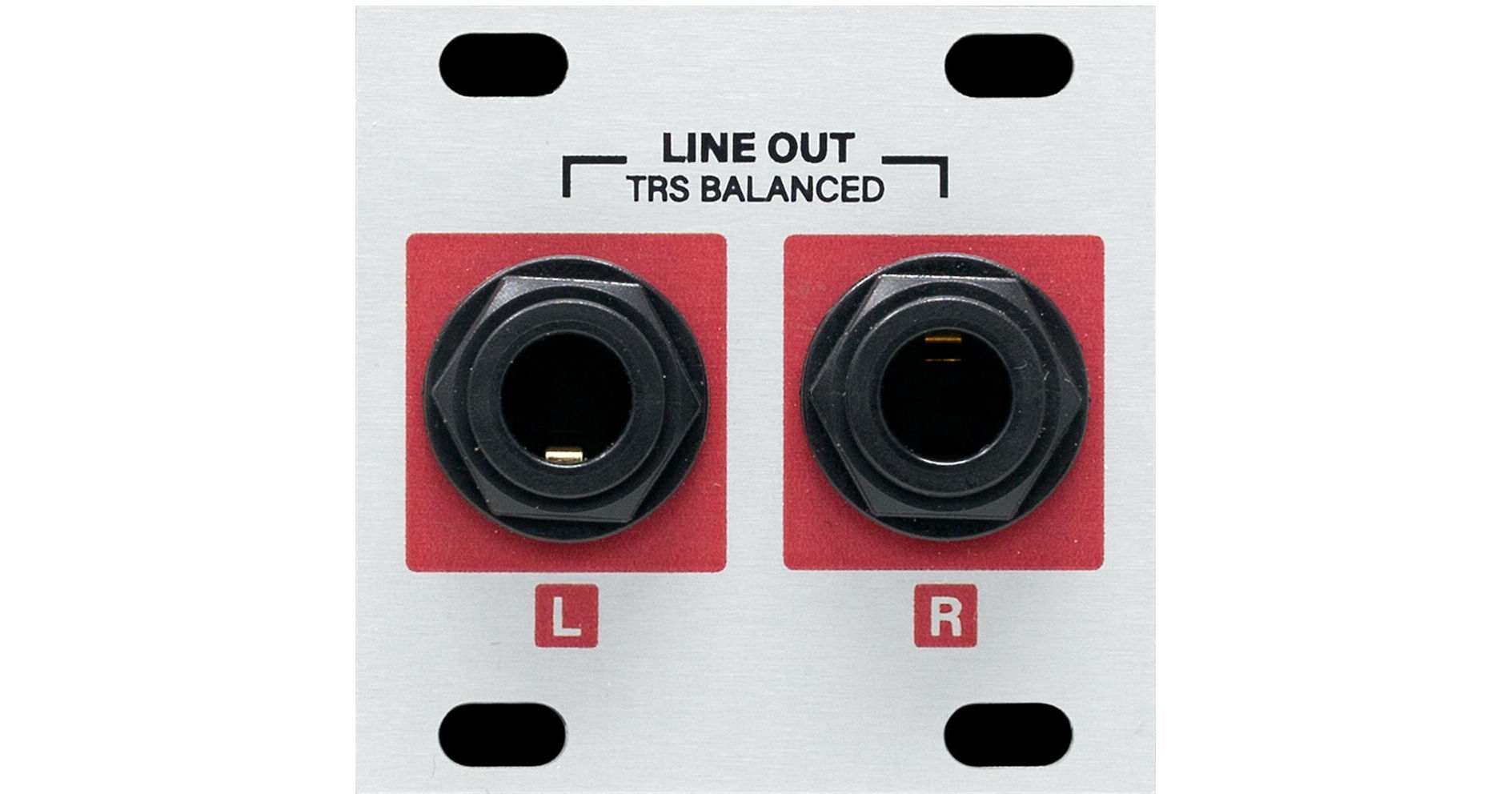 intellijel Stereo Line Out Jacks 1U Eurorack Module STLOUTJ1U