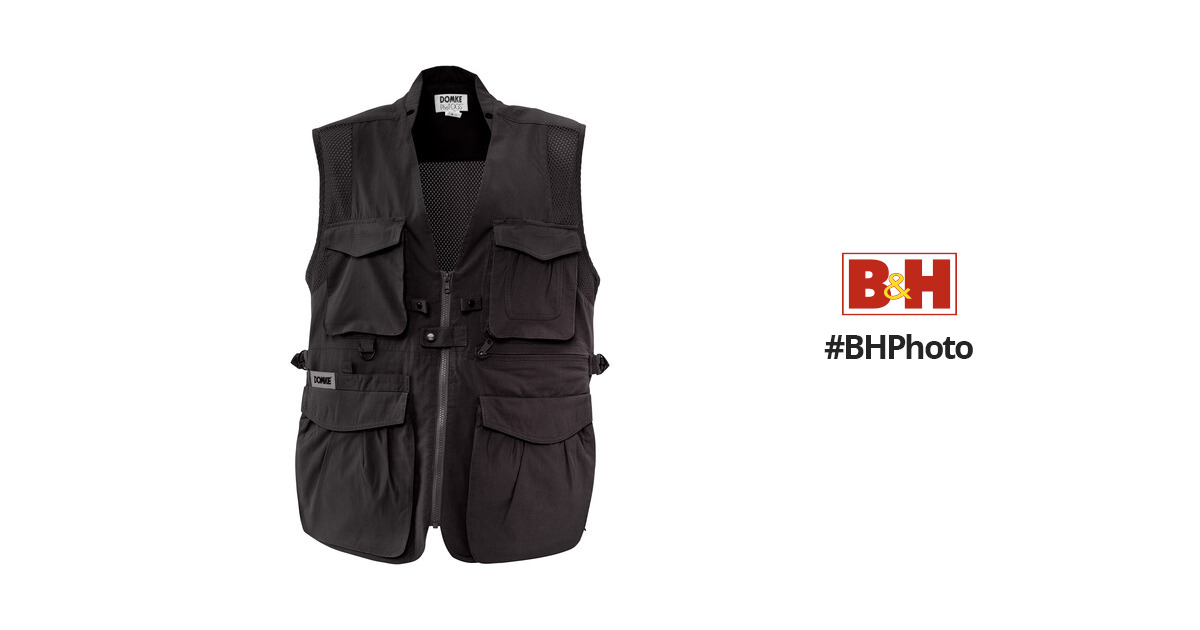 DOMKE PhoTOGS vest - Black - Extra Extra Large