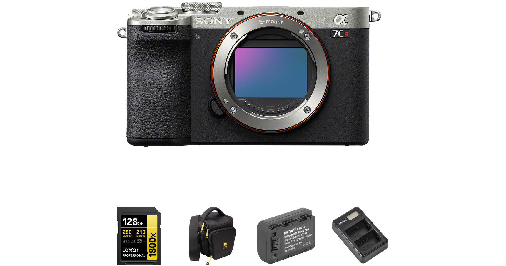 Sony a7CR Mirrorless Camera and Accessories Kit (Silver) B&H