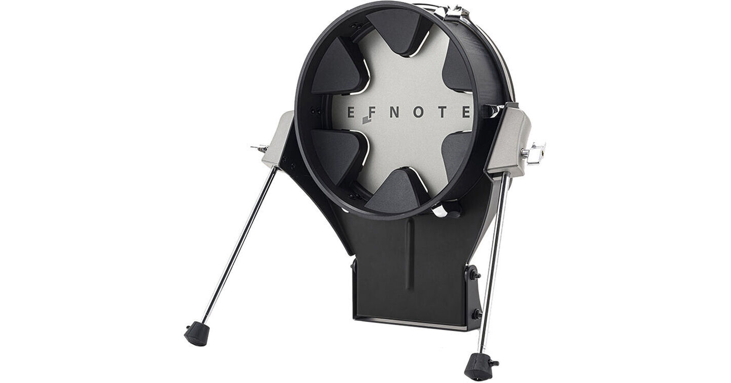 E F NOTE Electronic Kick Pad (12", Black Oak) EFDK12PBO B&H