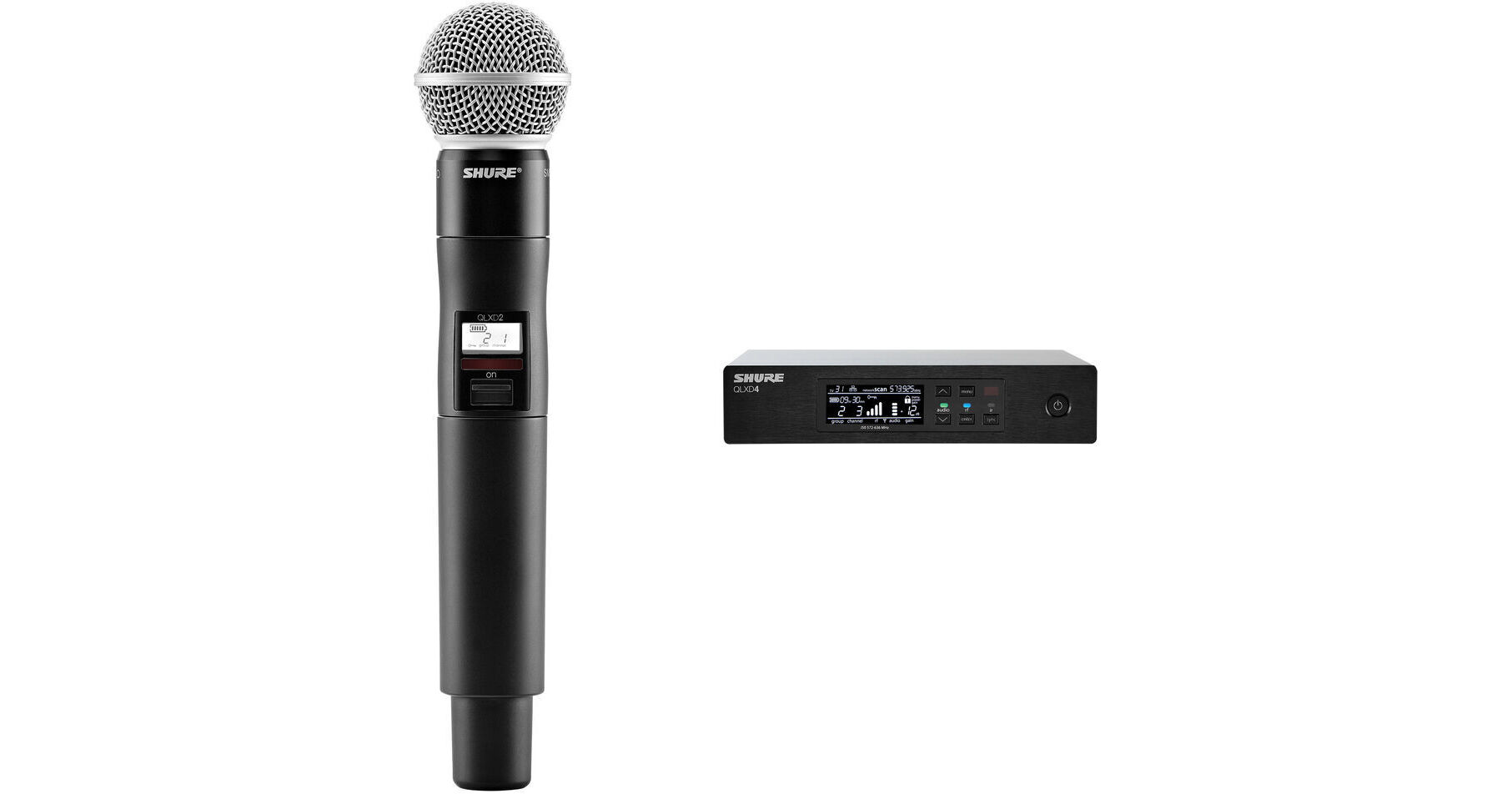 Shure QLXD24/SM58 Digital Wireless Handheld Microphone System