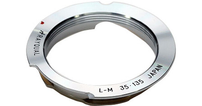 Rayqual L39 Screw-Mount Lens To Leica M-Mount Camera