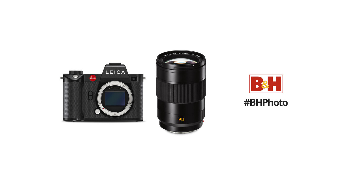 Leica SL2 Mirrorless Camera (Black) 10854 B&H Photo Video