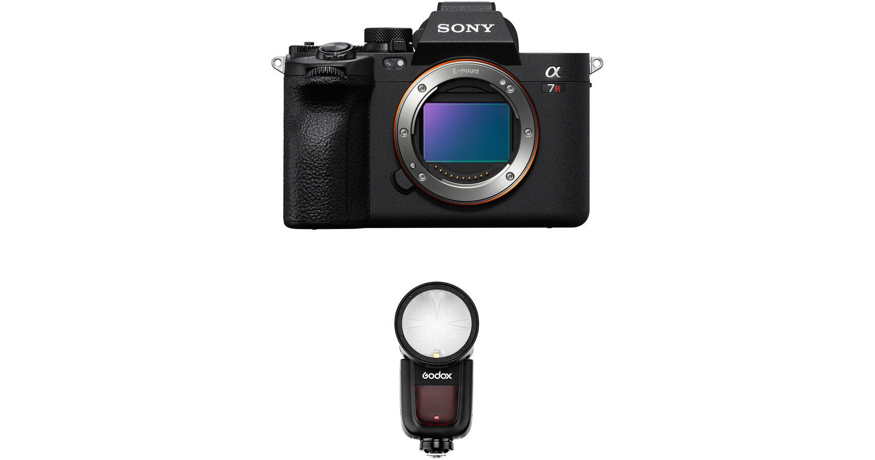 Sony a7R V Mirrorless Camera with Flash Kit B&H Photo Video