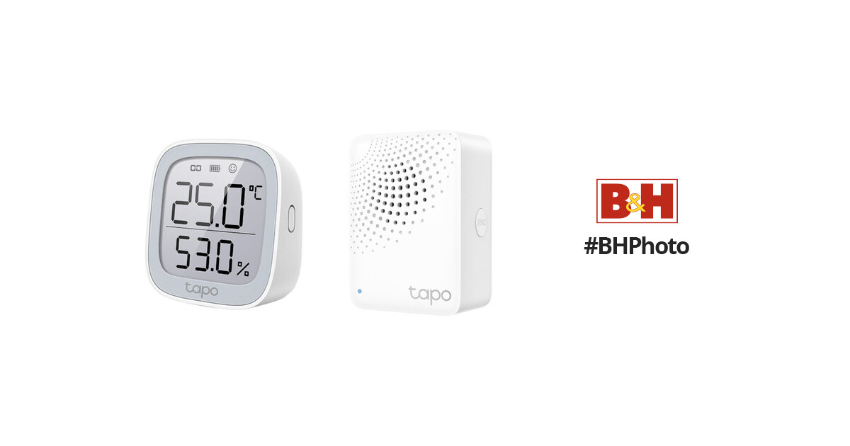 Tapo Tapo T315 Smart Temperature and Humidity Monitor with 2.7 E-Ink  Display, High Precision Swiss Sensor, Energy Saving, Up to 2 Year Battery  Life, Hub Required : : Video Games