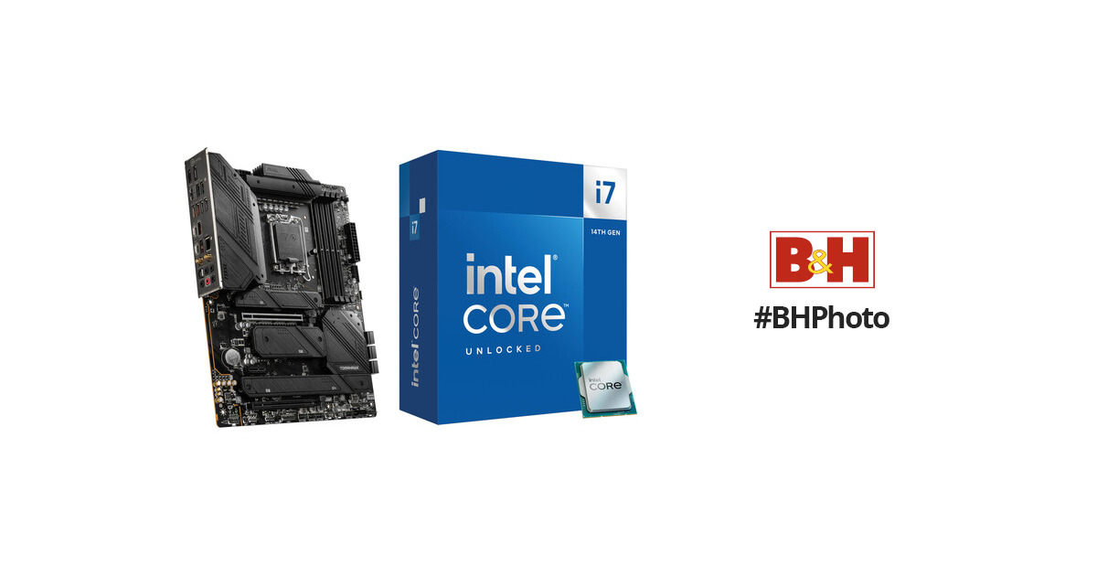 MSI Intel Core i7-14700K 3.4 GHz 20-Core LGA 1700 Processor 