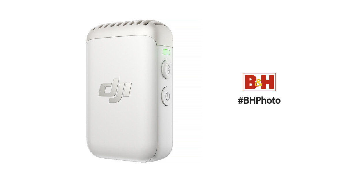 DJI DJI Mic 2 - Platinum White (CP.RN.00000329.01) - Moment