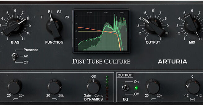 Arturia Dist TUBE-CULTURE Vivid Harmonic Saturator 1090-110 B&H