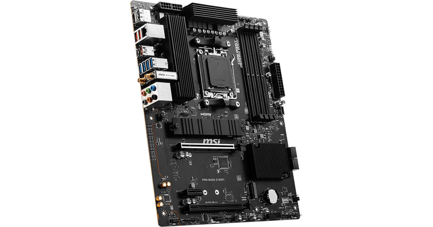 MSI PRO B650S WIFI ATX Motherboard B650SWIFI B&H Photo Video