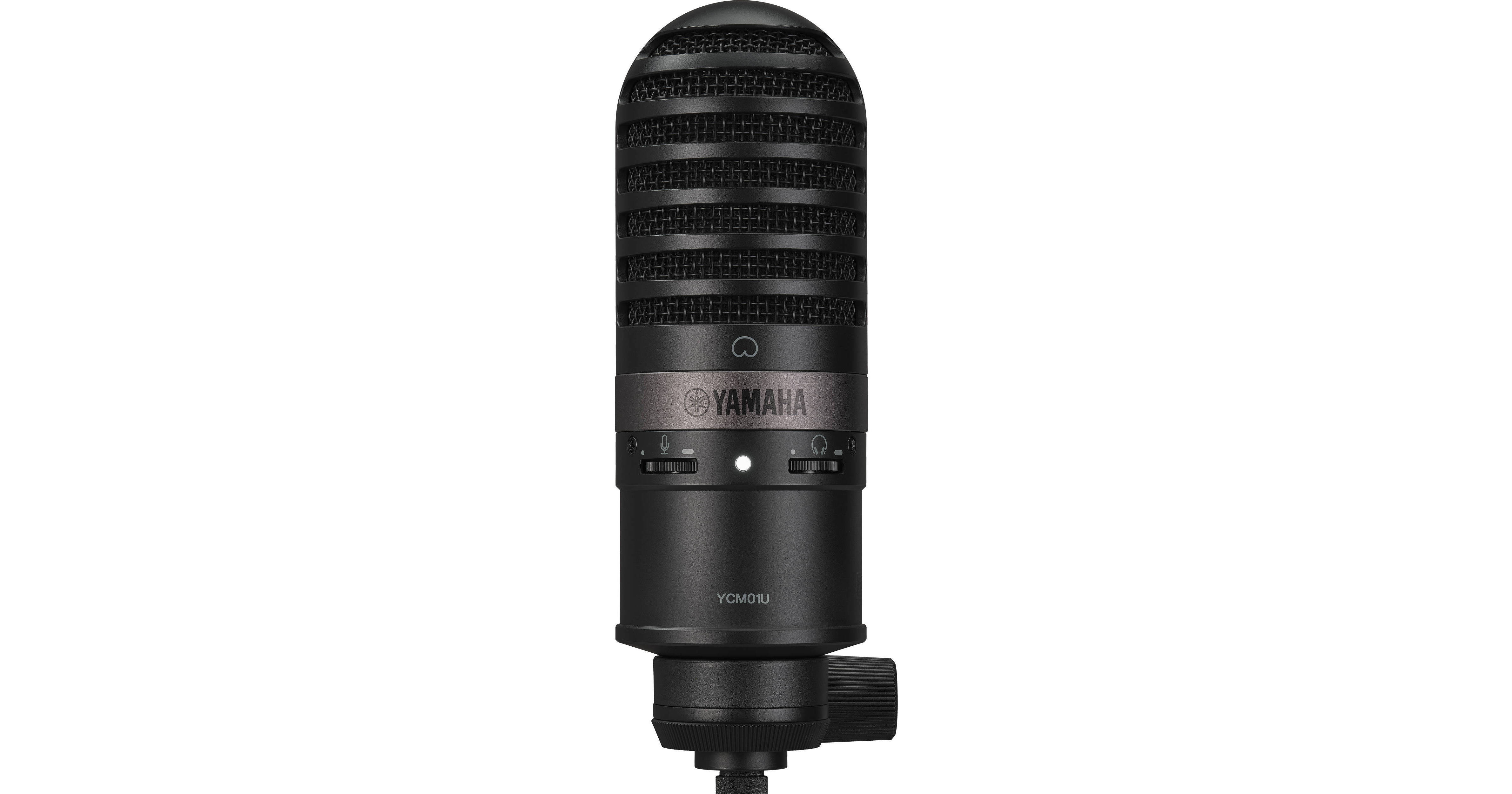 Yamaha YCM01U USB Condenser Microphone (Black) YCM01U B B&H