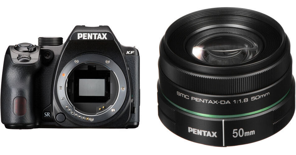 Pentax KF DSLR Camera with smc DA 50mm f/1.8 Lens Kit B&H Photo