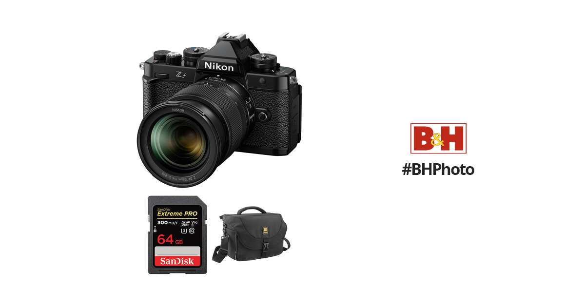 Nikon Z f Digital Camera With 24-70mm Lens- ZF-2070KIT