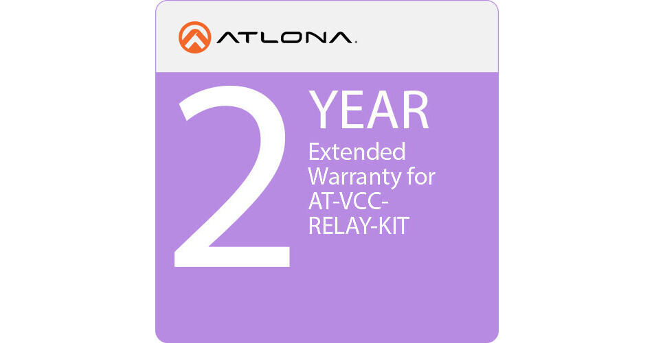 Atlona 2Year Extended Warranty ATVCCRELAYKITEW2 B&H Photo