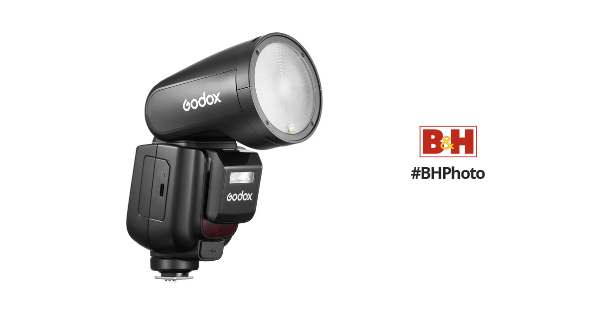 Godox V1Pro TTL Li-ion Round Head Camera Flash - Godox - studio photography  equipment, pocket, portable flashes to professional lighting solutions Godox  – studio photography equipment, pocket, portable flashes to professional  lighting solutions