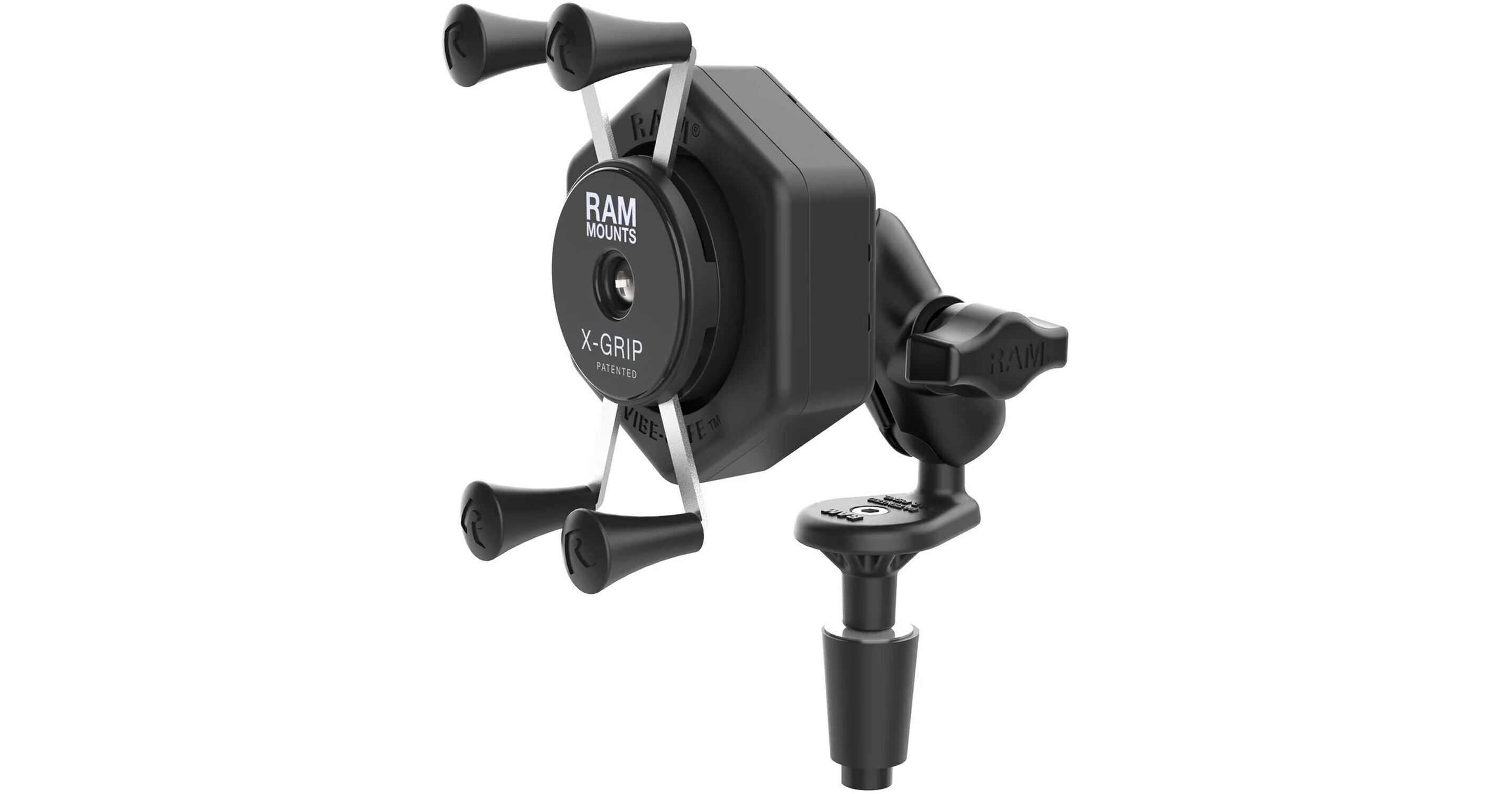 RAM X-Grip Holder Short Arm & Glare Shield Clamp Mount RAM-B-177-UN7 for iPhone 7 (sku 35492)