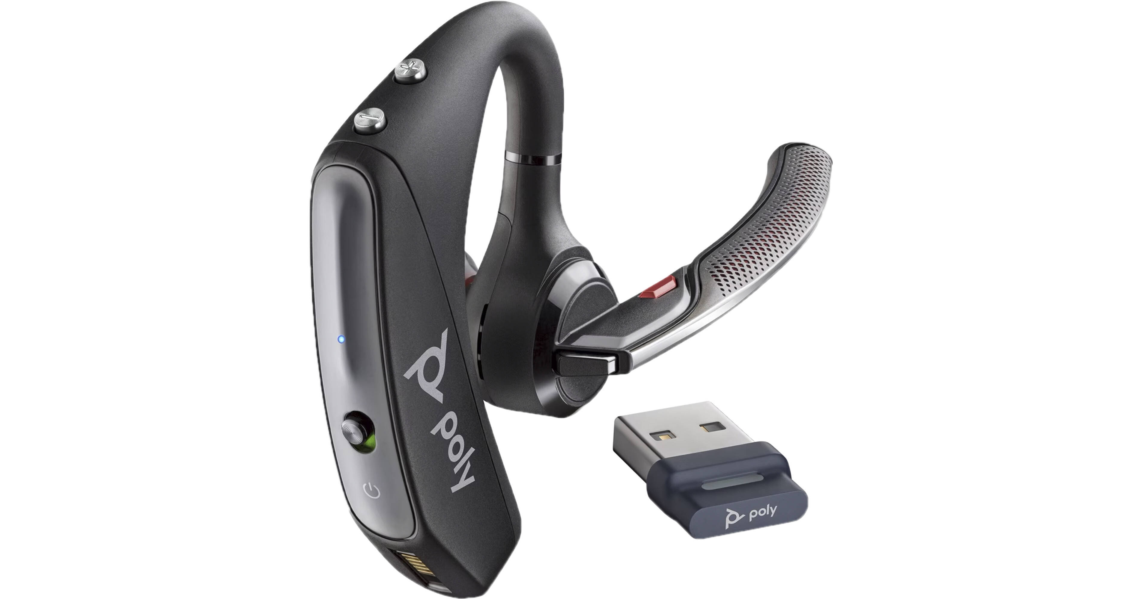 Poly Voyager 5200 UC Bluetooth Headset with BT700 USB-A Dongle