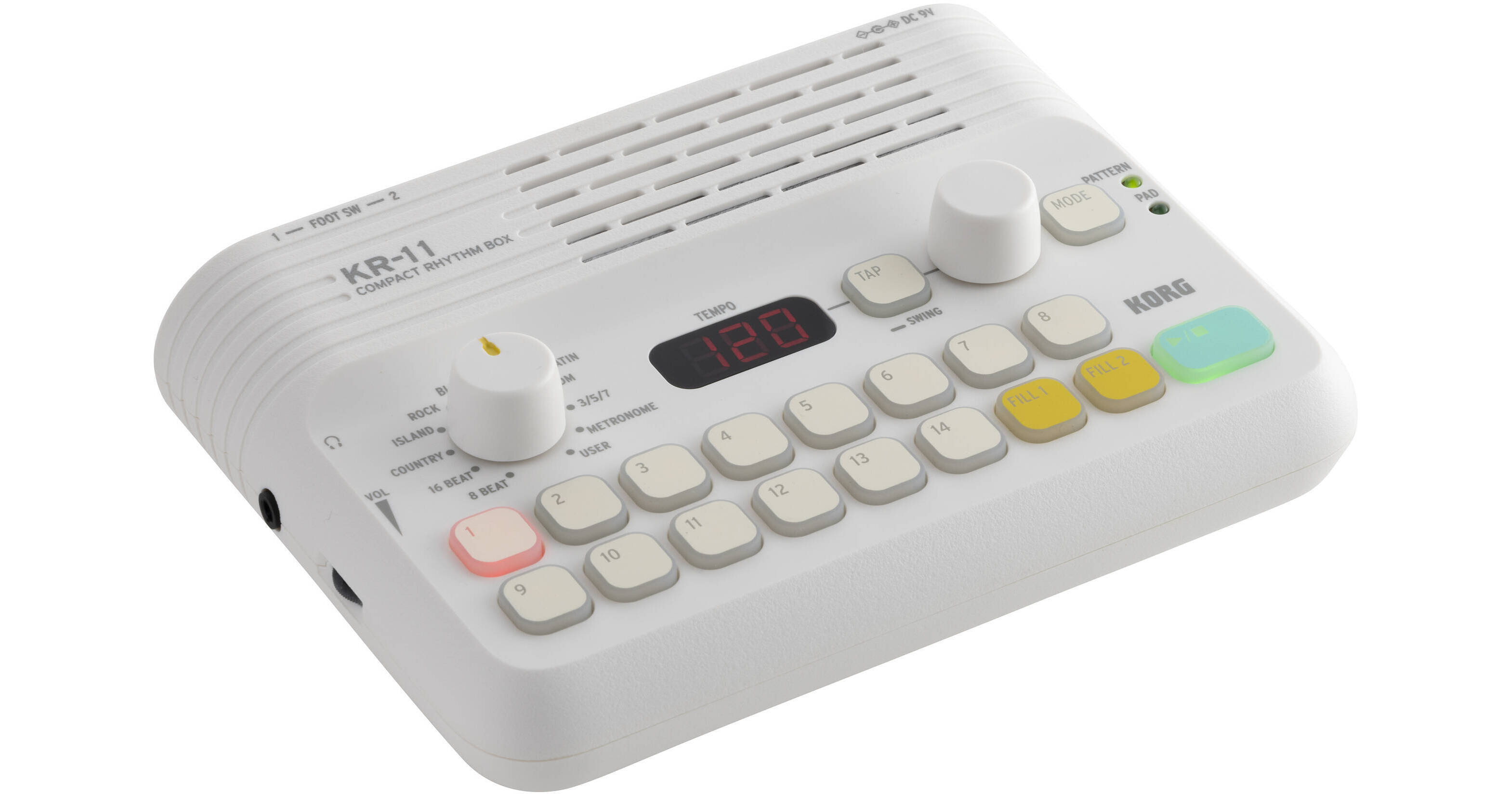 KR11 Compact Rhythm Box Drum Machine KR11 B&H Photo Video