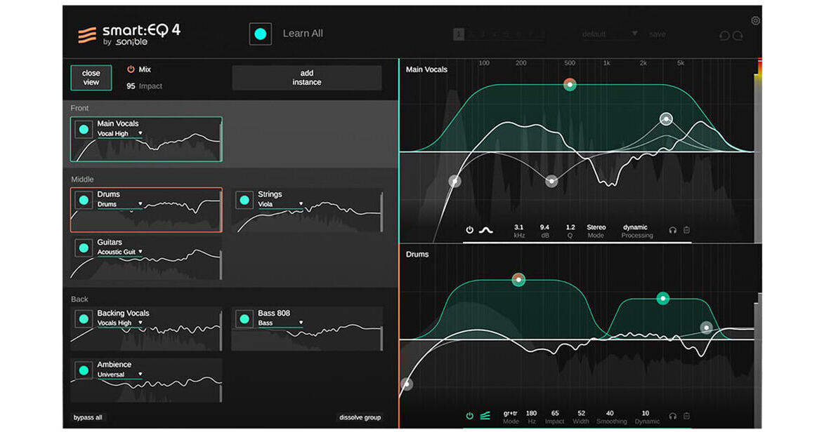 Sonible smart:EQ 4 Equalizer Plug-In 11-43401 B&H Photo Video