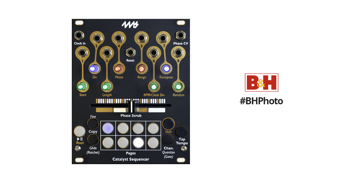 4ms Catalyst Sequencer Eurorack Module (20 HP)