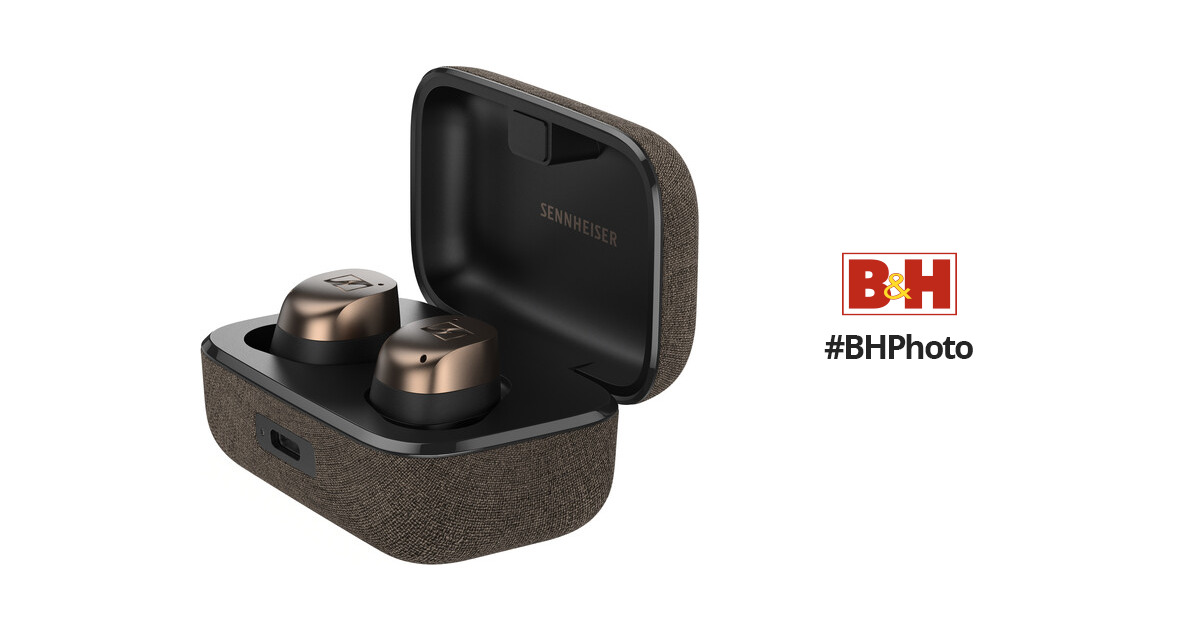 Sennheiser MOMENTUM True Wireless 4 Noise-Canceling Earbuds (Black Copper)