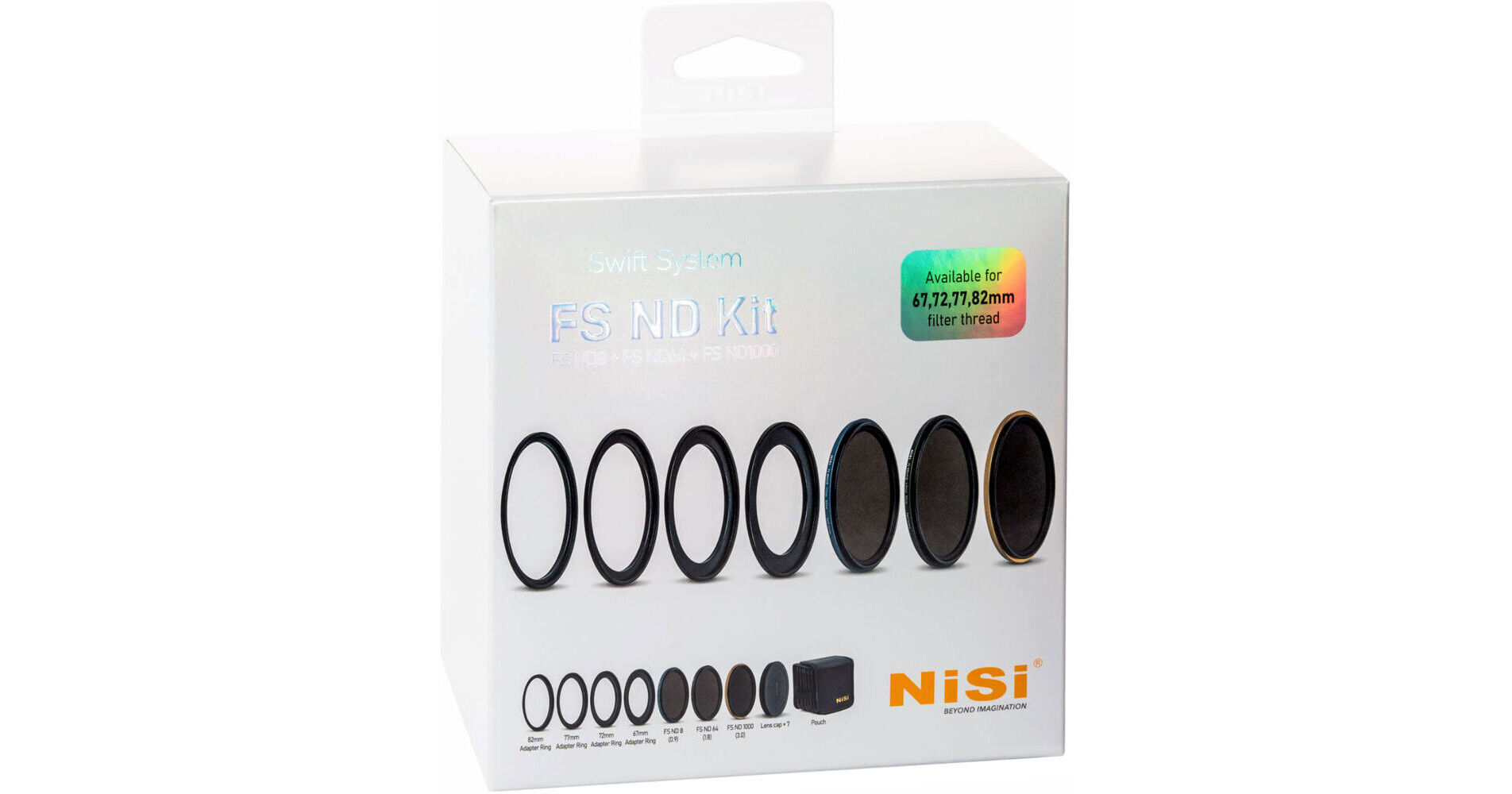 NiSi Swift FS ND Filter Kit (82mm) NIR-FSNDSWIFT-KIT82 B&H Photo