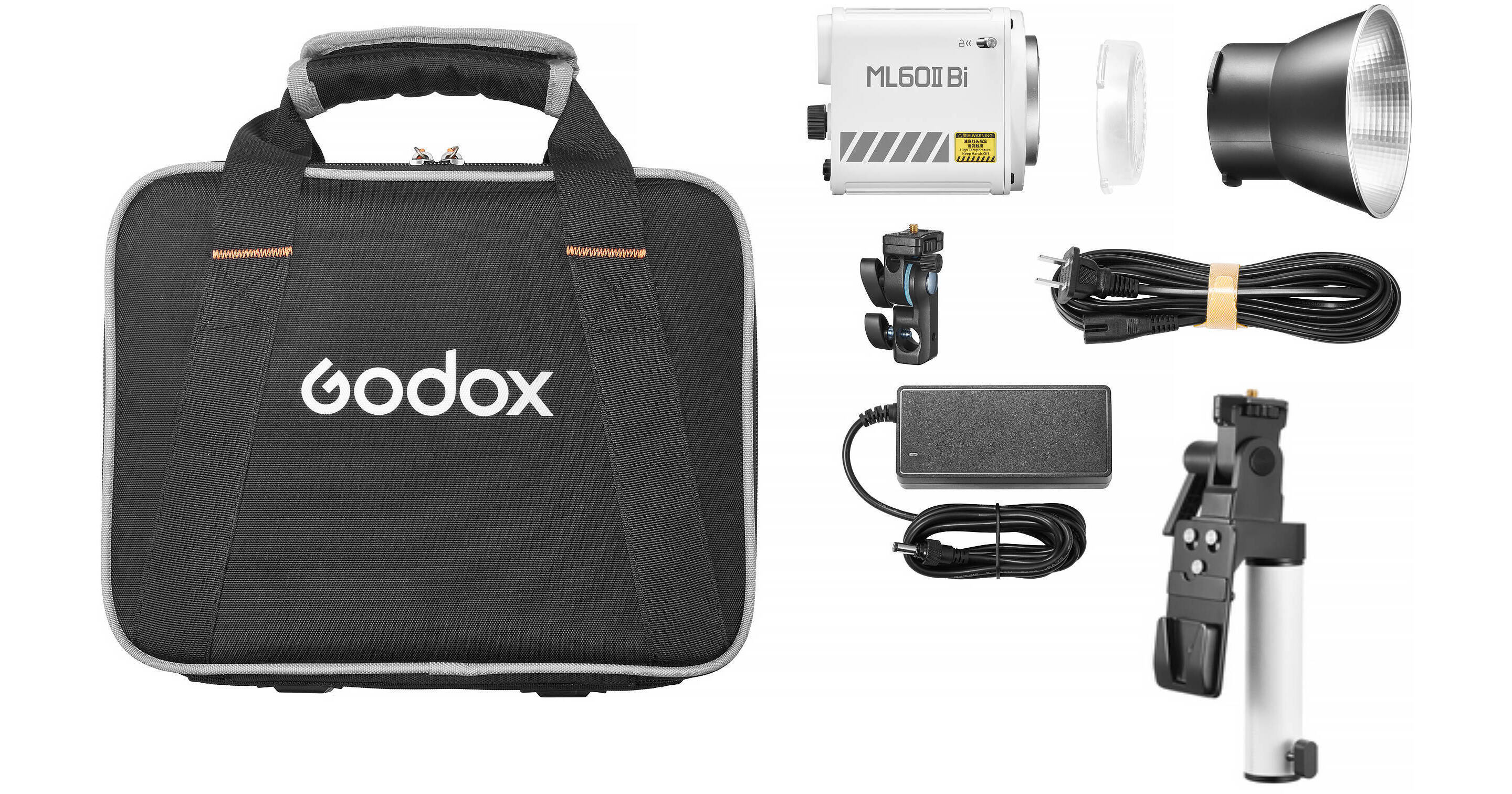 Godox ML60IIBi Bi-Color LED Monolight ML60IIBI KIT 2 B&H Photo