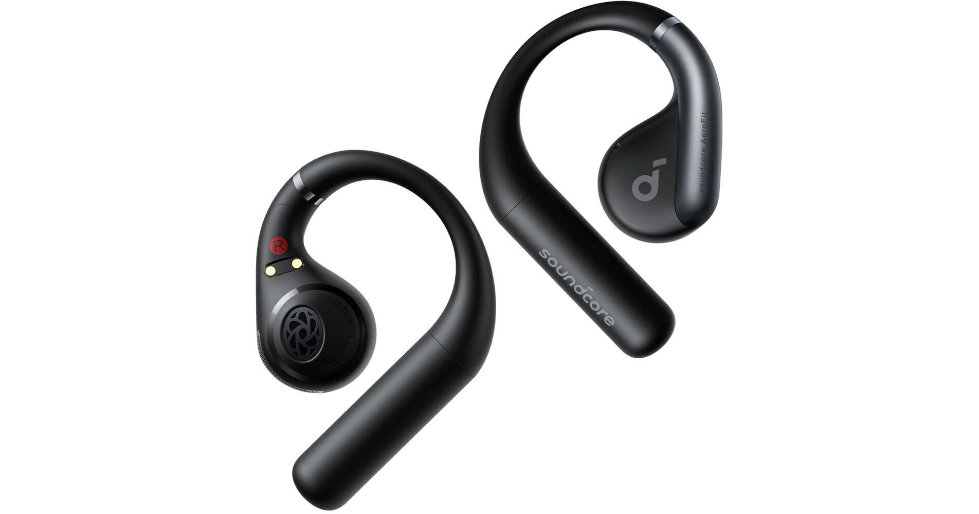 Soundcore by Anker AeroFit Open-Ear Earbuds (Midnight Black)